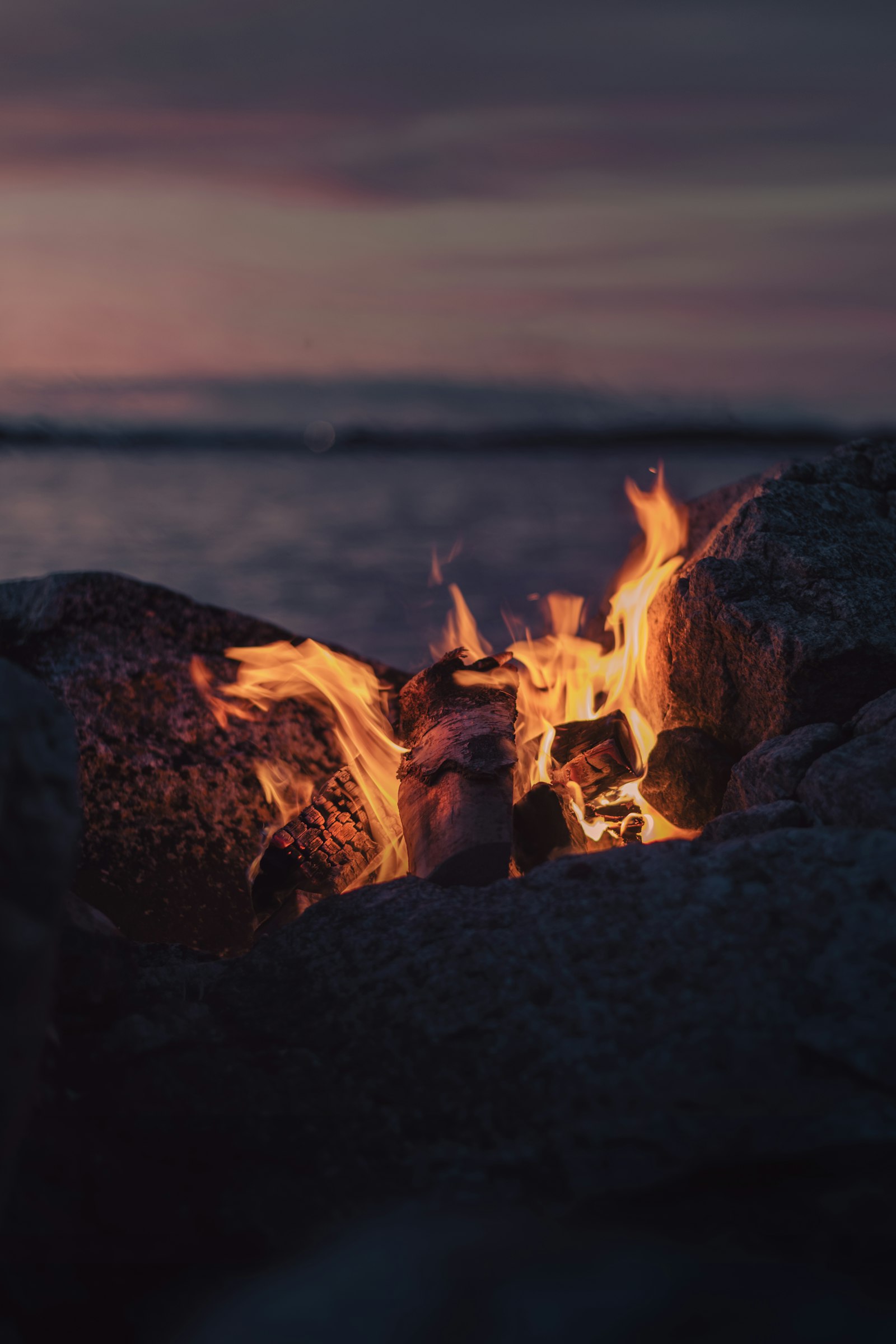 Nikon D850 + Nikon AF-S Nikkor 50mm F1.8G sample photo. Fire and ember photography