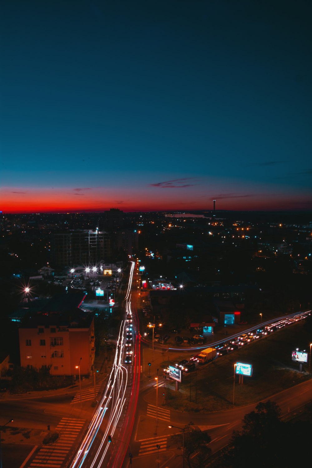 cars on road