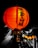 A vibrant red paper lantern with Chinese characters is prominently displayed against a dark background. The lantern glows brightly, casting an inviting and warm light. Below, more lanterns can be seen lining a narrow street or alleyway, adding depth and perspective to the scene.