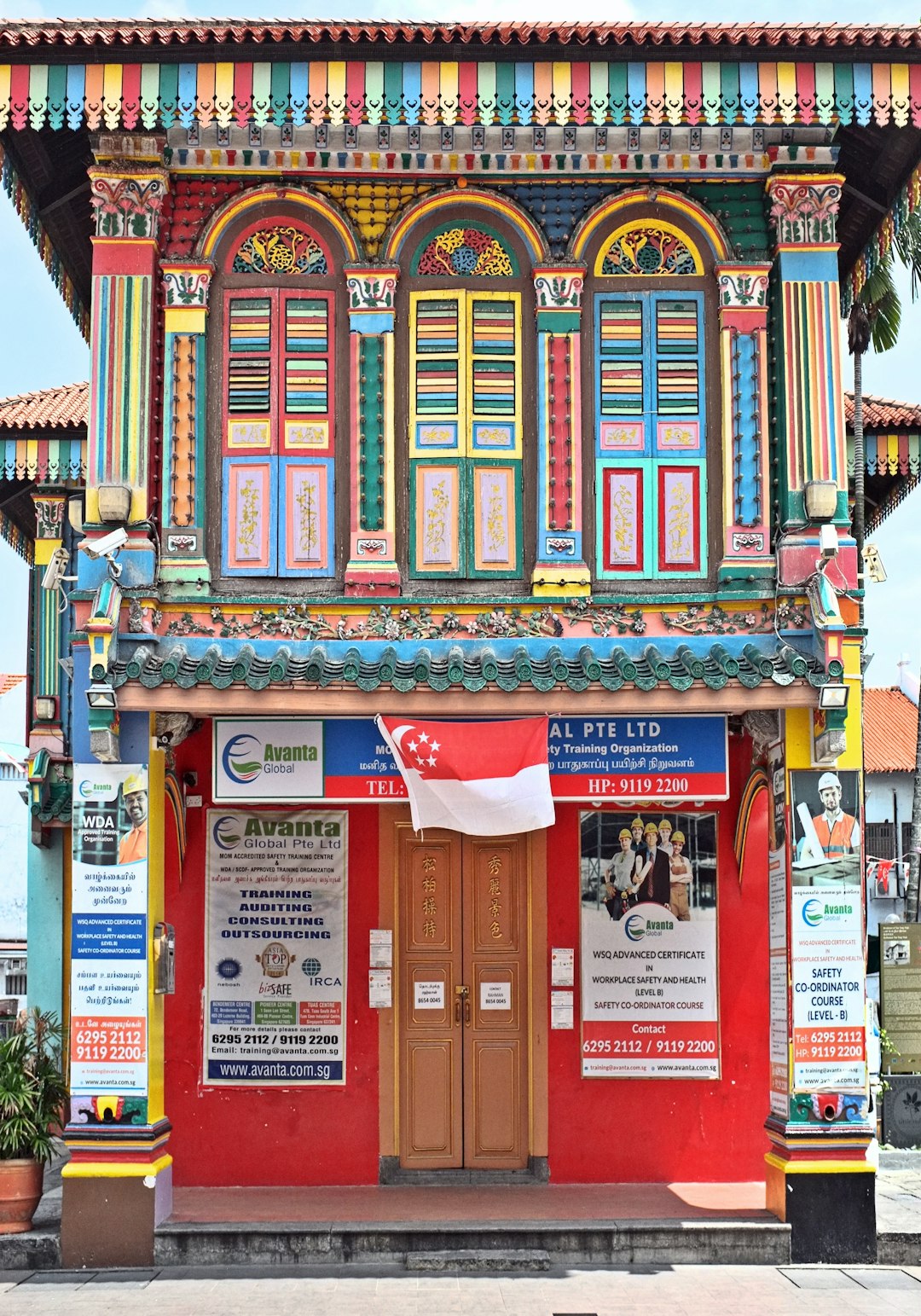 multicolored house during daytime