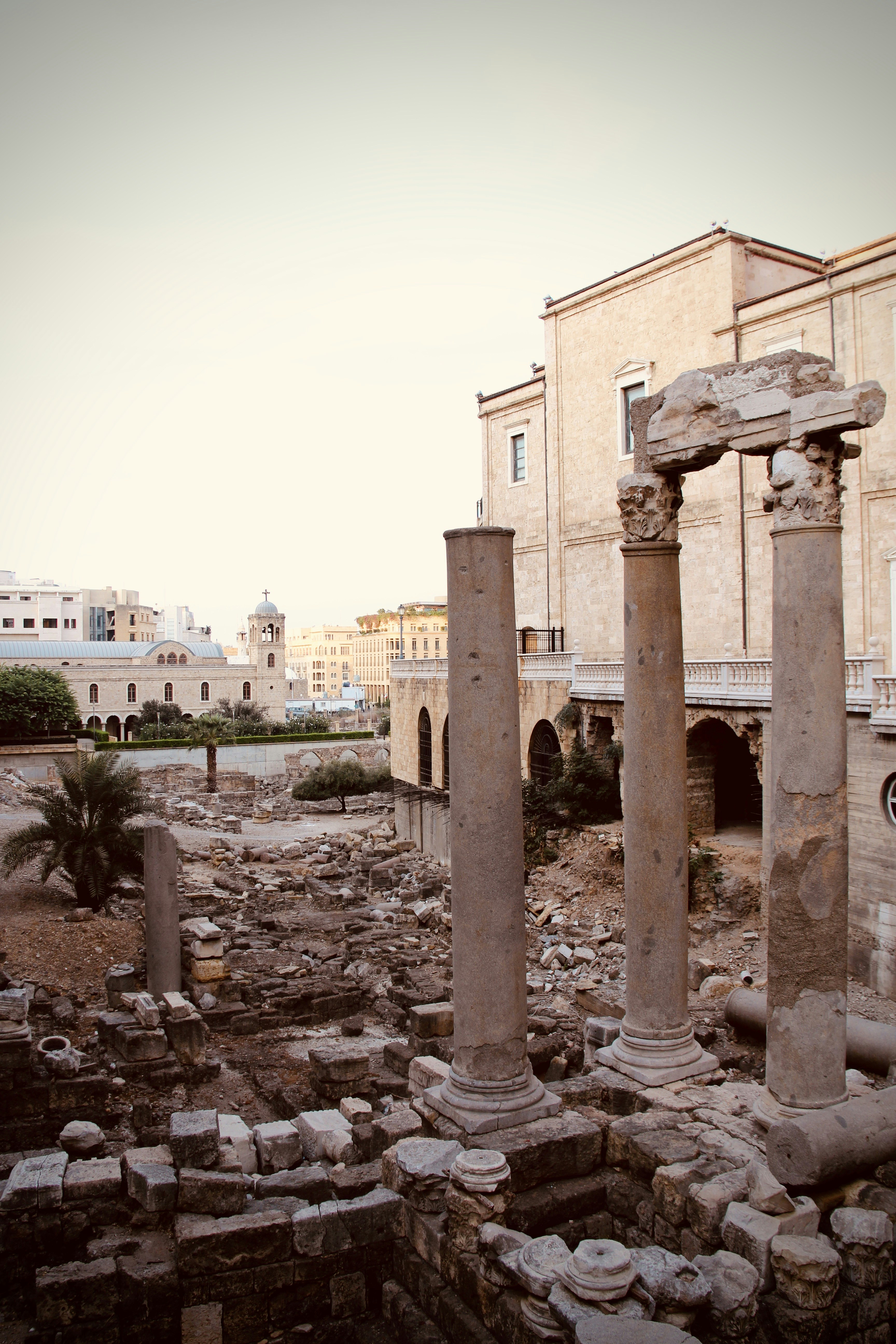 Downtown Beirut Ruins