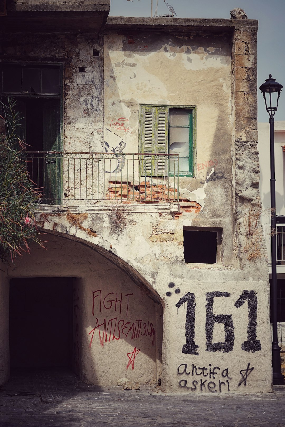 abandoned concrete building at daytime