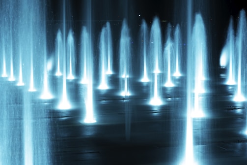 outdoor fountain illustration