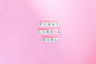 fight like a girl text