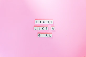 fight like a girl text