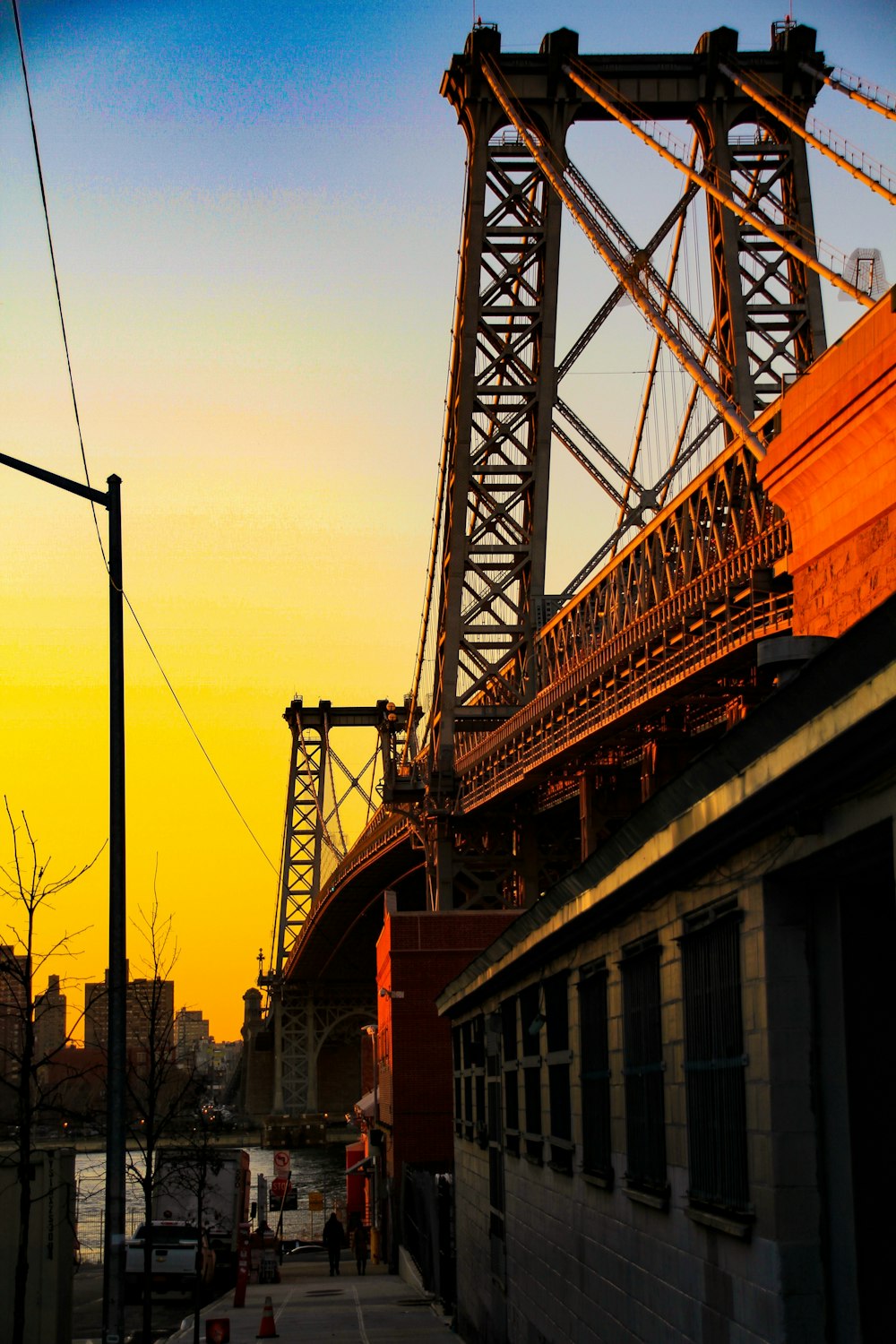 train on bridge