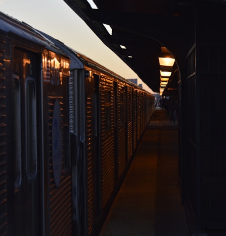 train on railway