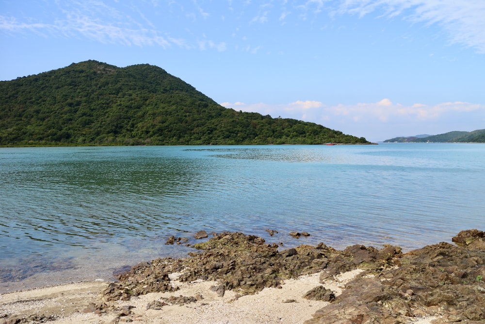 calm water at daytime