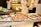 A beautifully arranged buffet table showcasing Creole dishes.