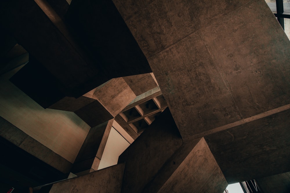 a very tall building with a skylight above it