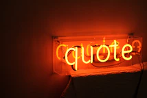 turned-on neon signage
