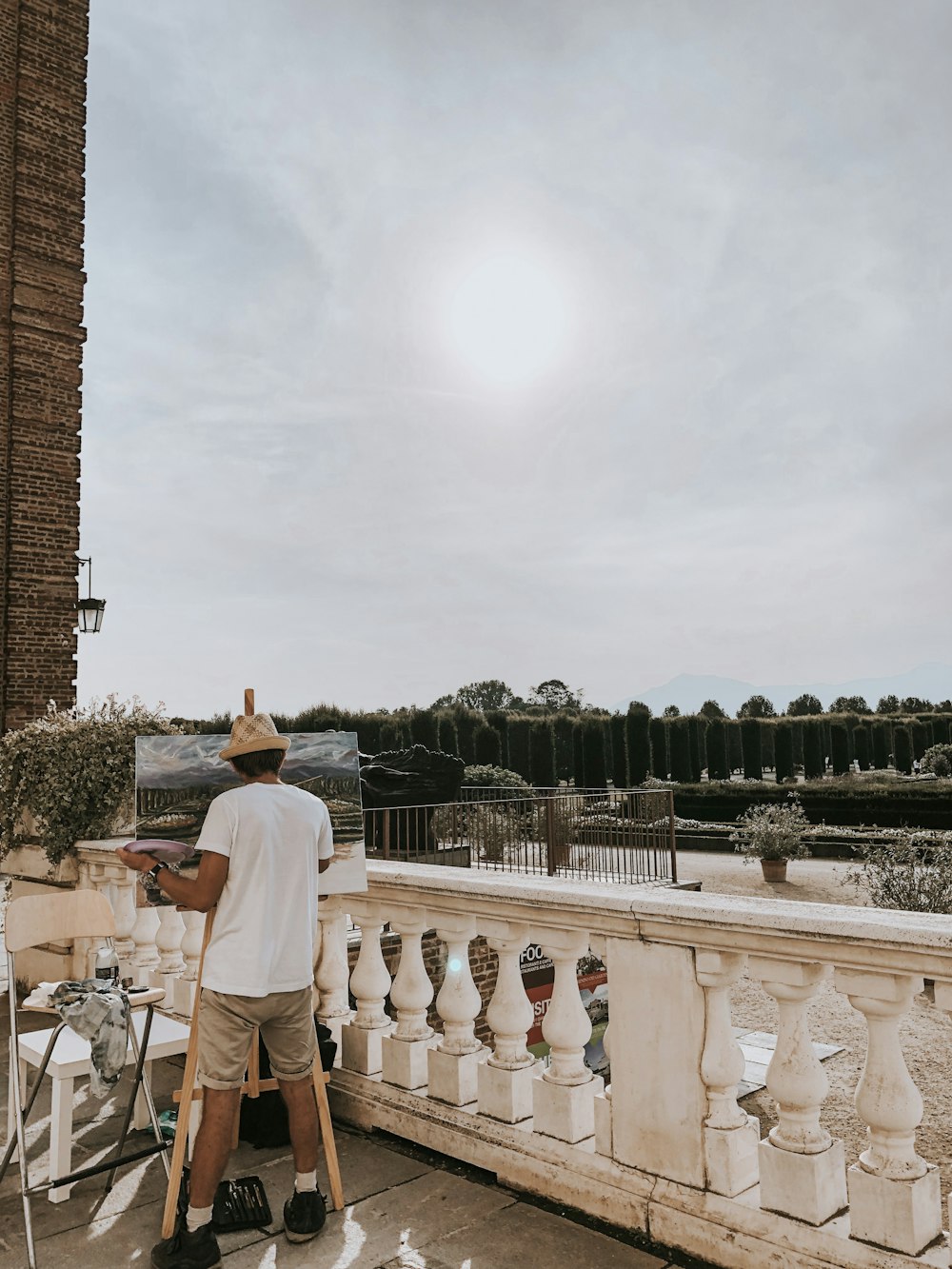 man standing outdoors