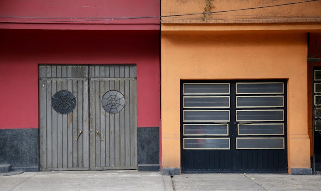Front view of 1st garage doors and gates storefront at 2050 W Chapman Ave, Orange, CA