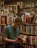 man reading book