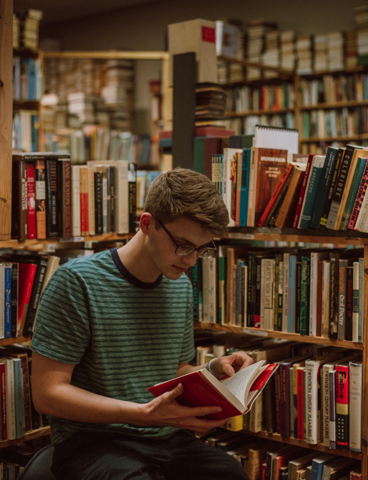 A book and an afternoon with nowhere to be: one of the quiet pleasures of a sober life.