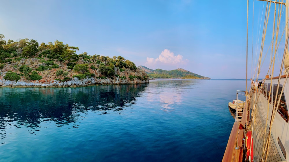 calm body of water