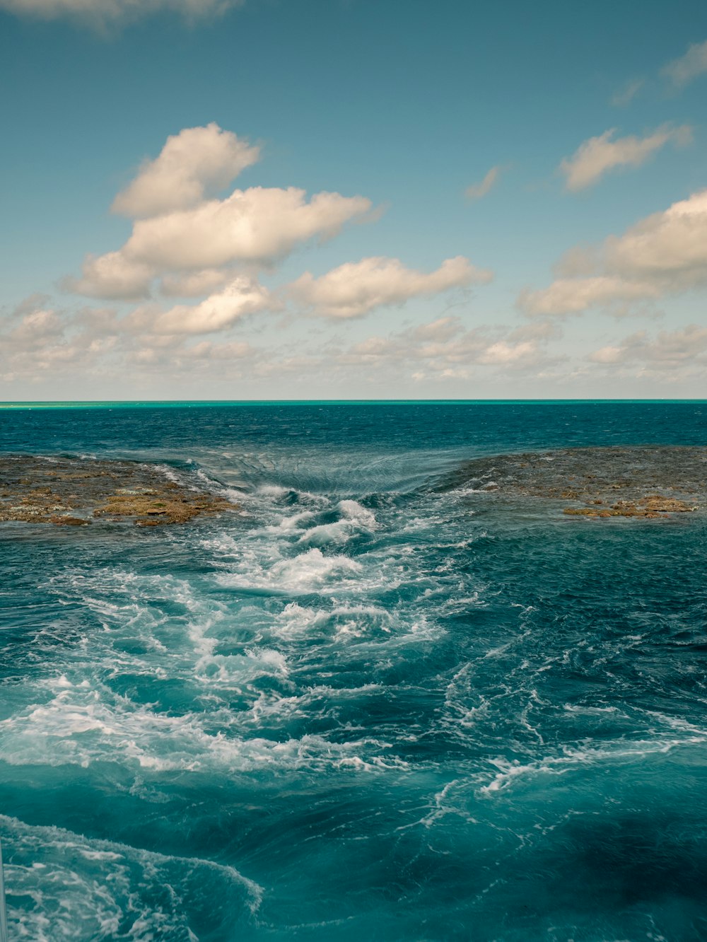 specchio d'acqua increspato