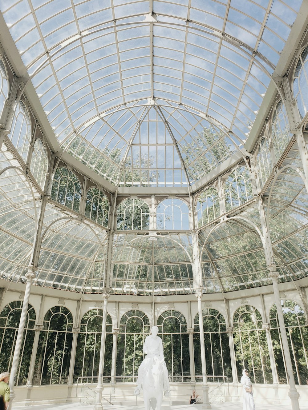 glass panel roof and window