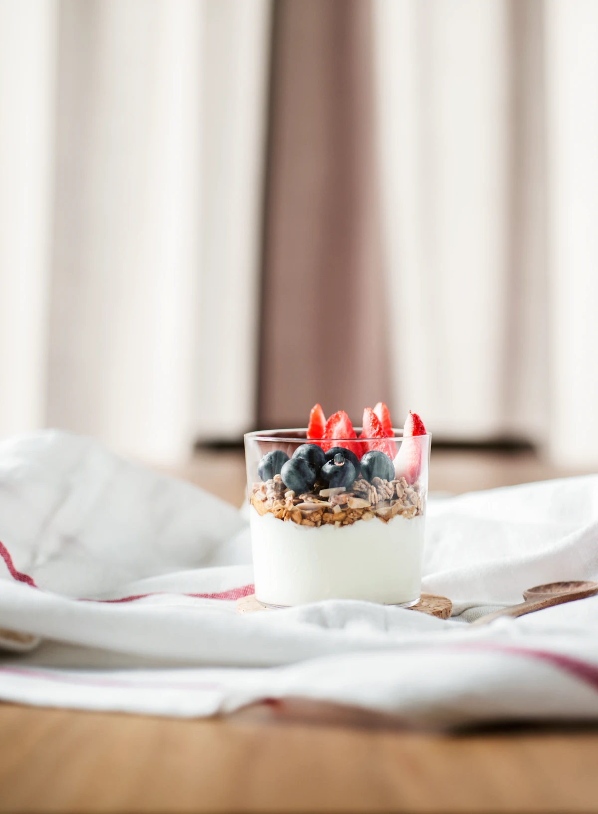 Greek yogurt with berries