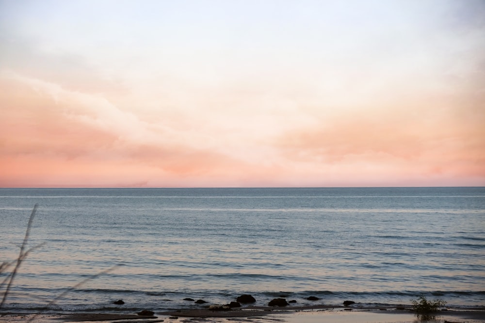 calm body of water