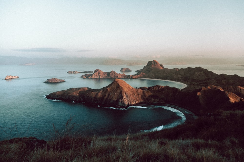 rocks in ocean