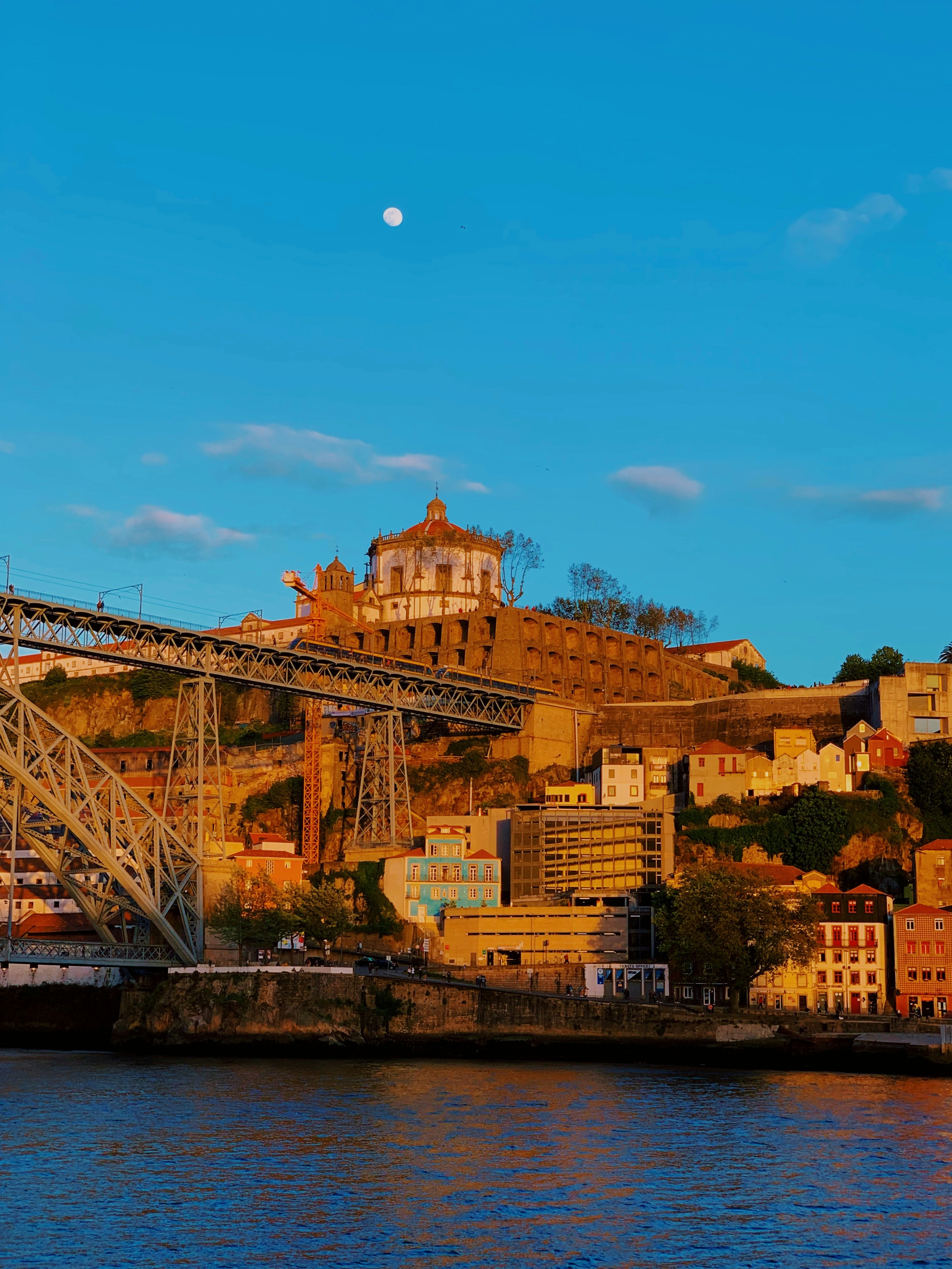 architectural photography of brown and gray house