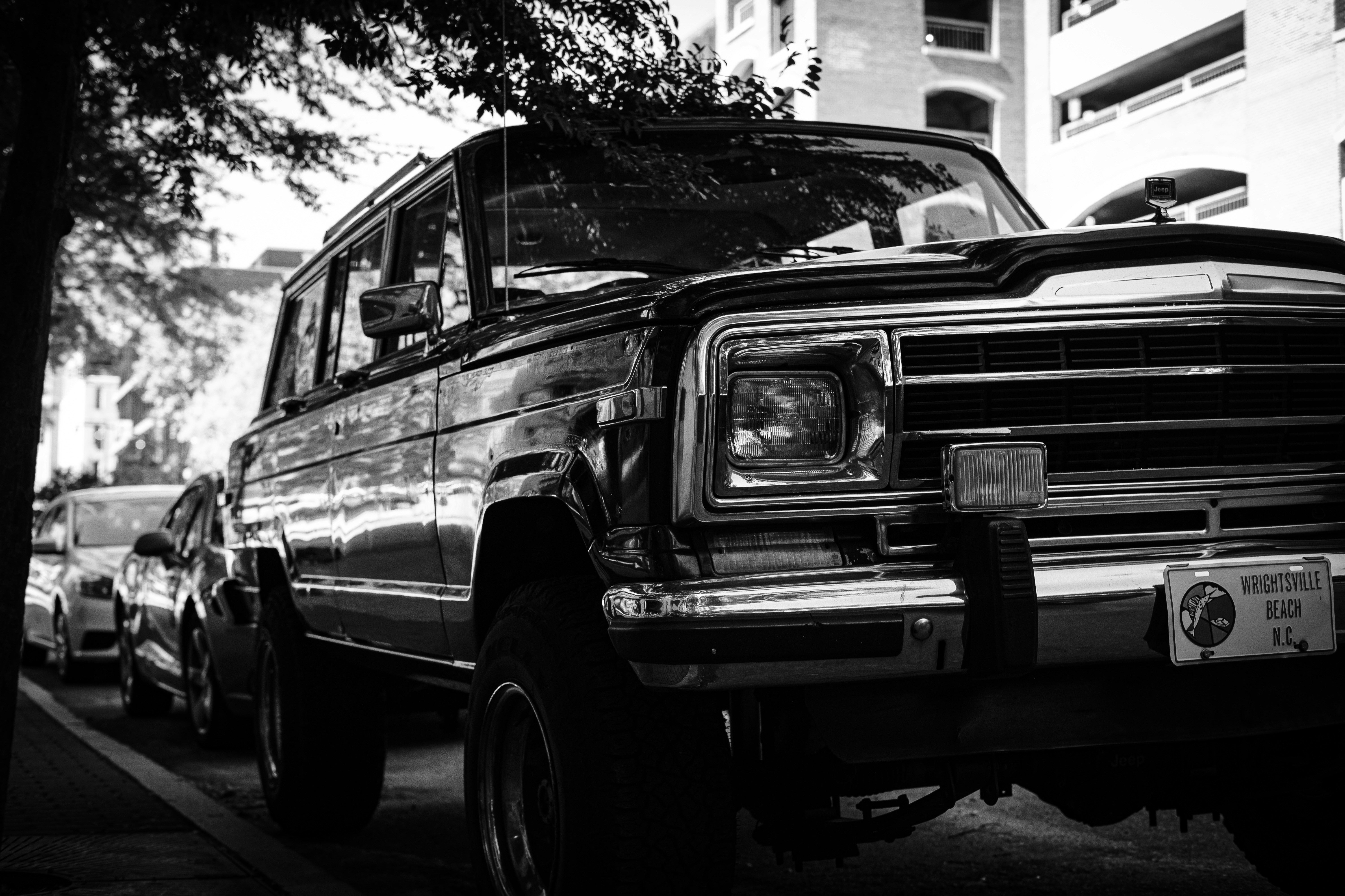 Cool car in downtown Raleigh