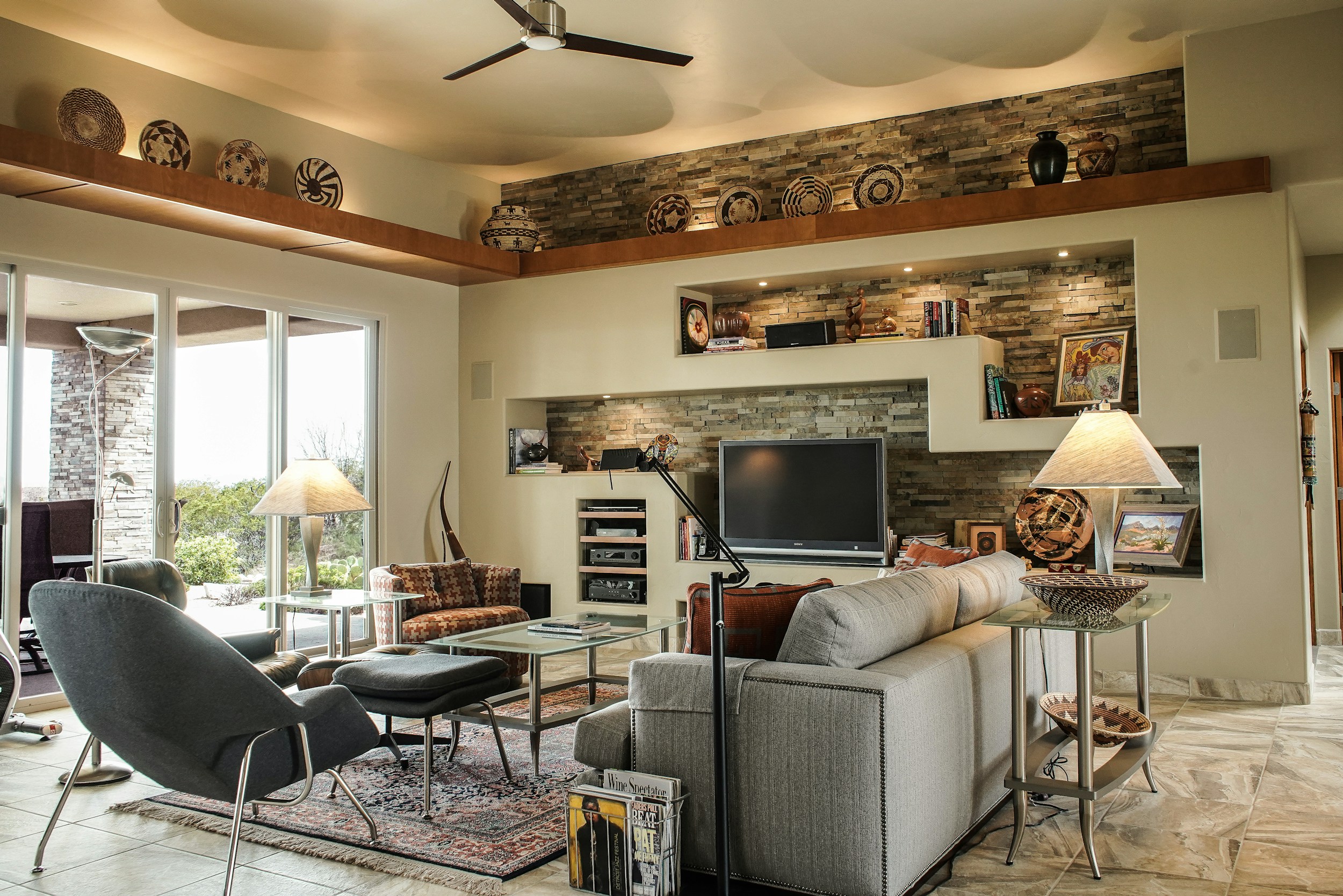 reality television house interior lounge