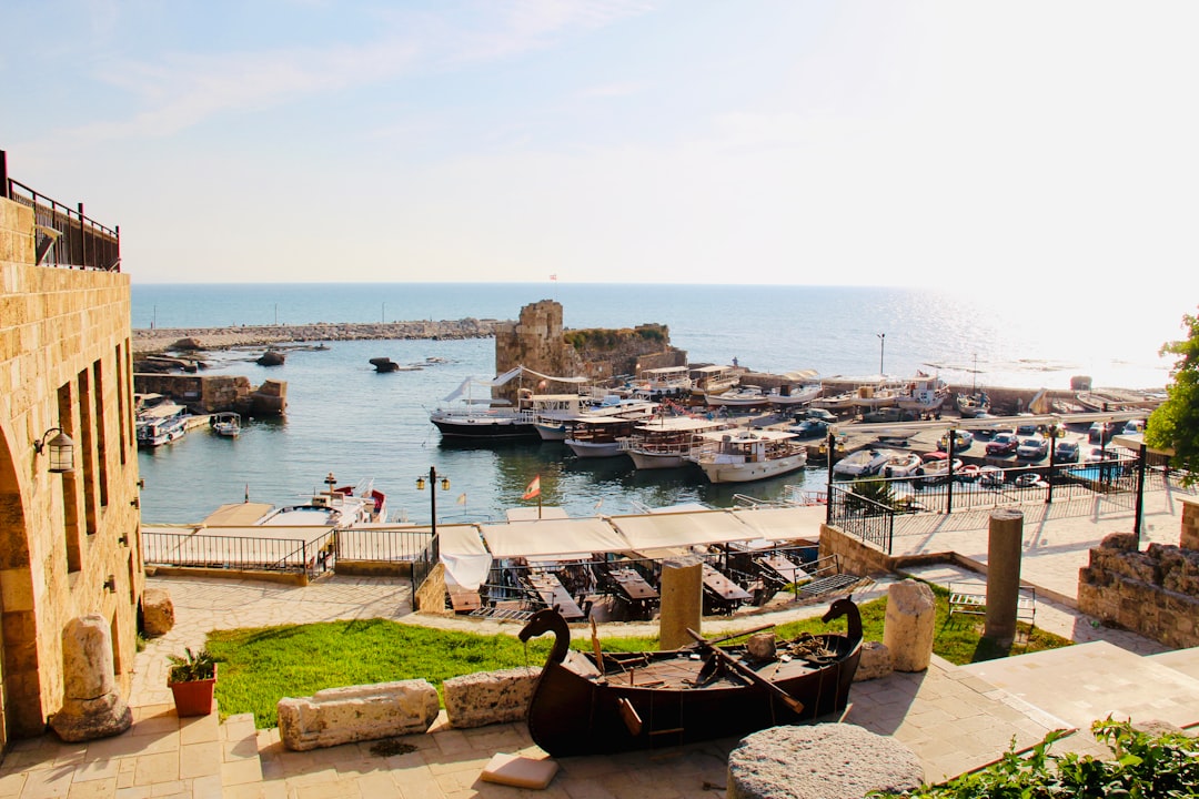 Coastal and oceanic landforms photo spot Jbeil Sidon Sea Castle