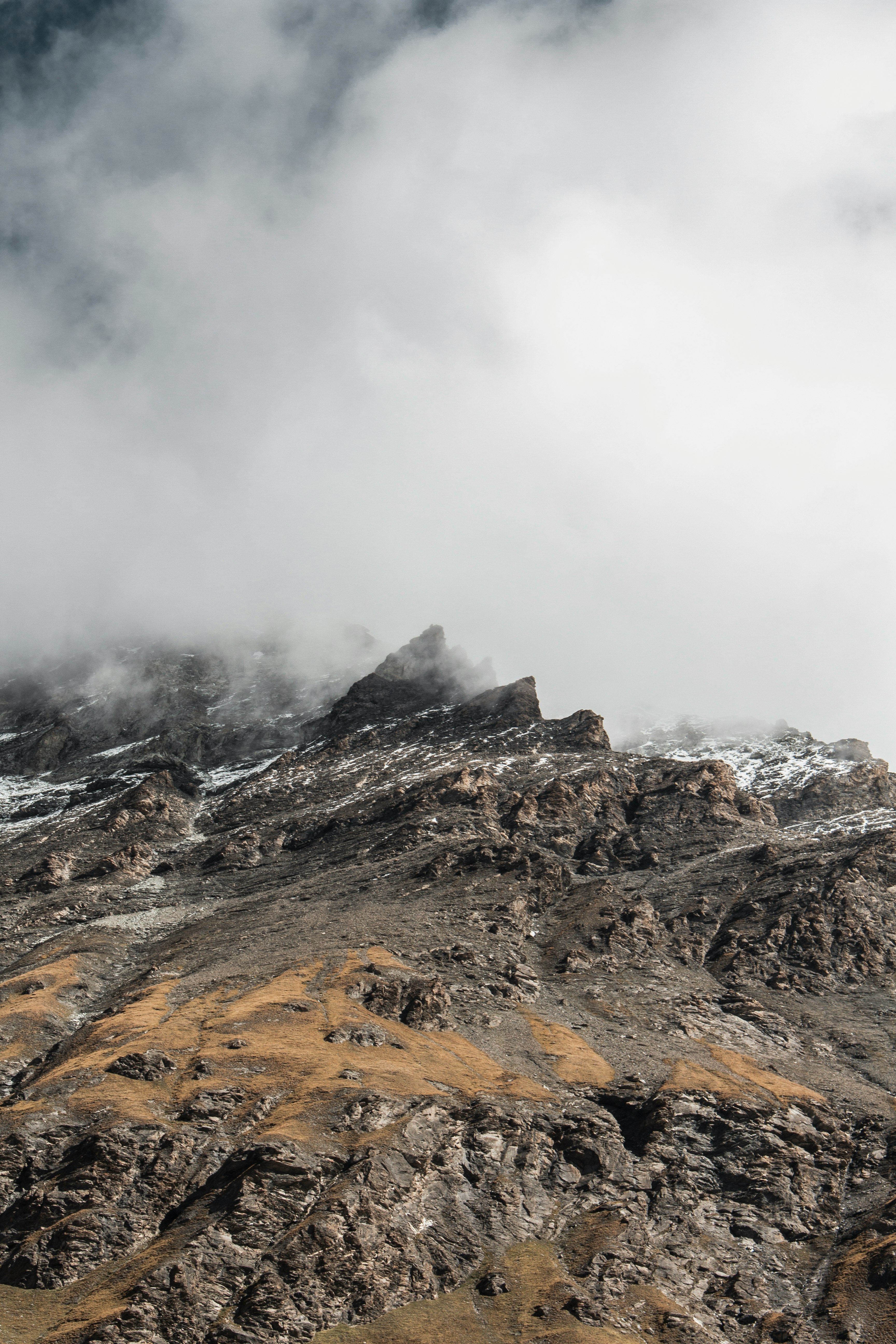 grey rock formation during daytime