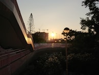 Sunset over a completed engineering project by Lumena Engenharia in São Paulo.