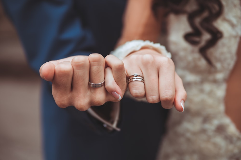 couple holding each other's hands