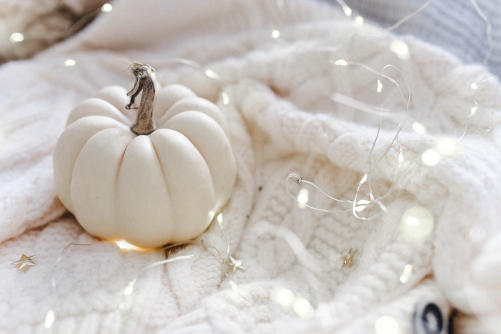 white pumpkin