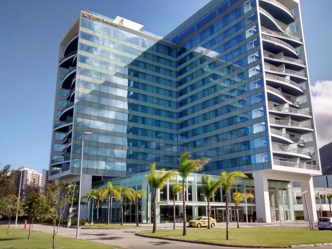 glass building, Architecture - Recreio dos Bandeirantes, Brazil