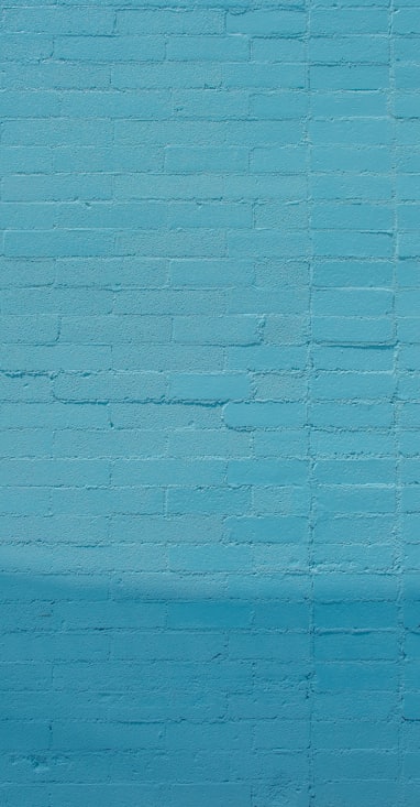 blue wall bricks