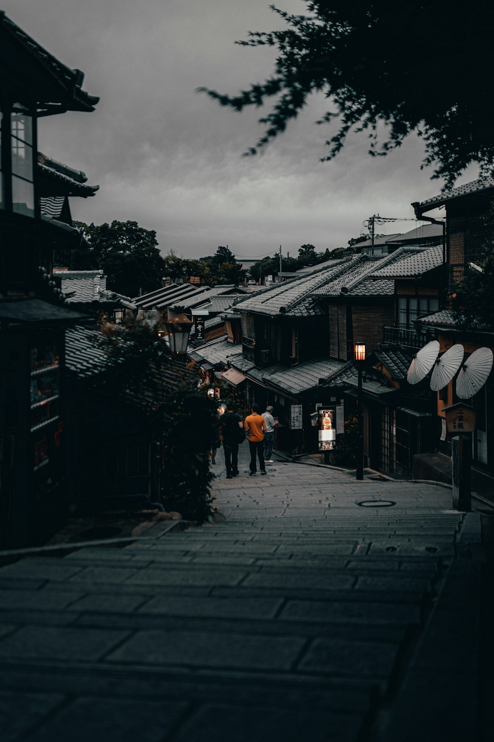 person walking on street