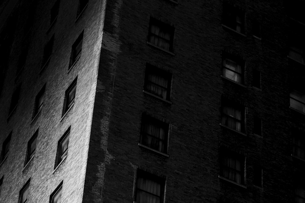 low-angle photography of concrete building