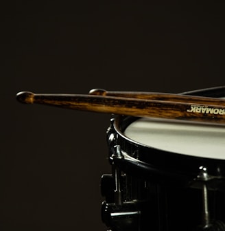 black and brown snare drum