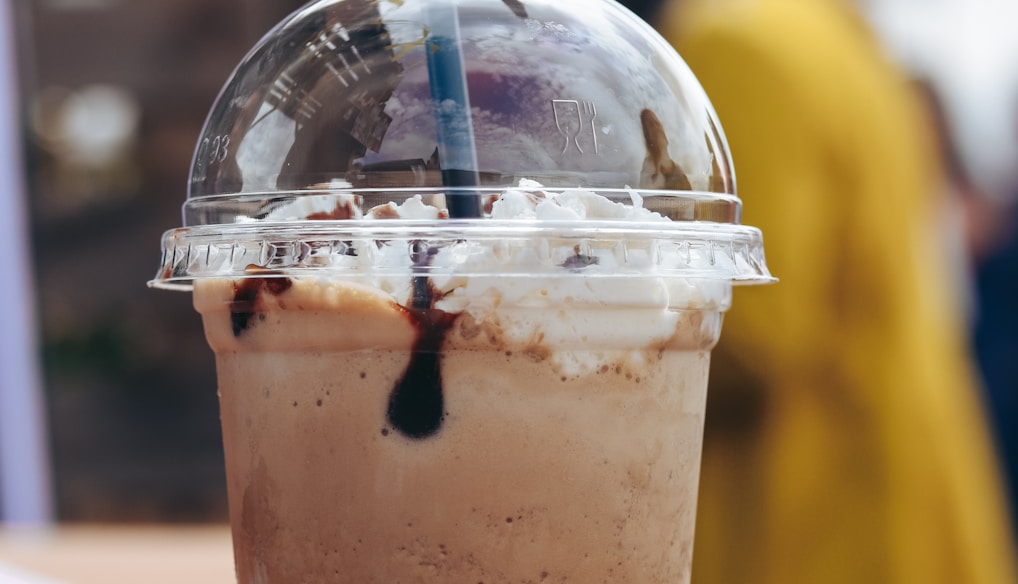 white and brown plastic bottle