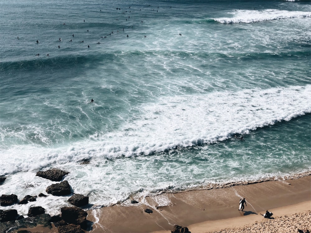 wavy ocean during daytime