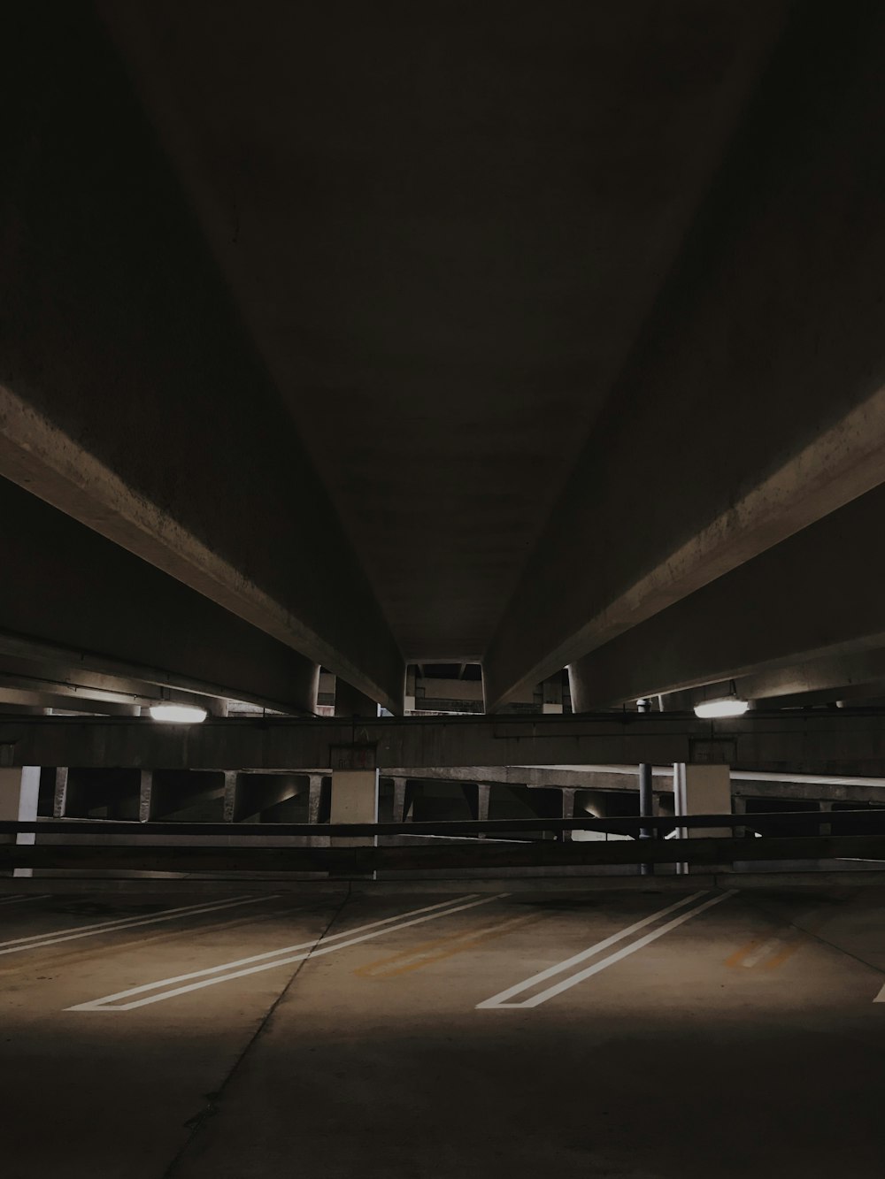 underground vehicle parking lot