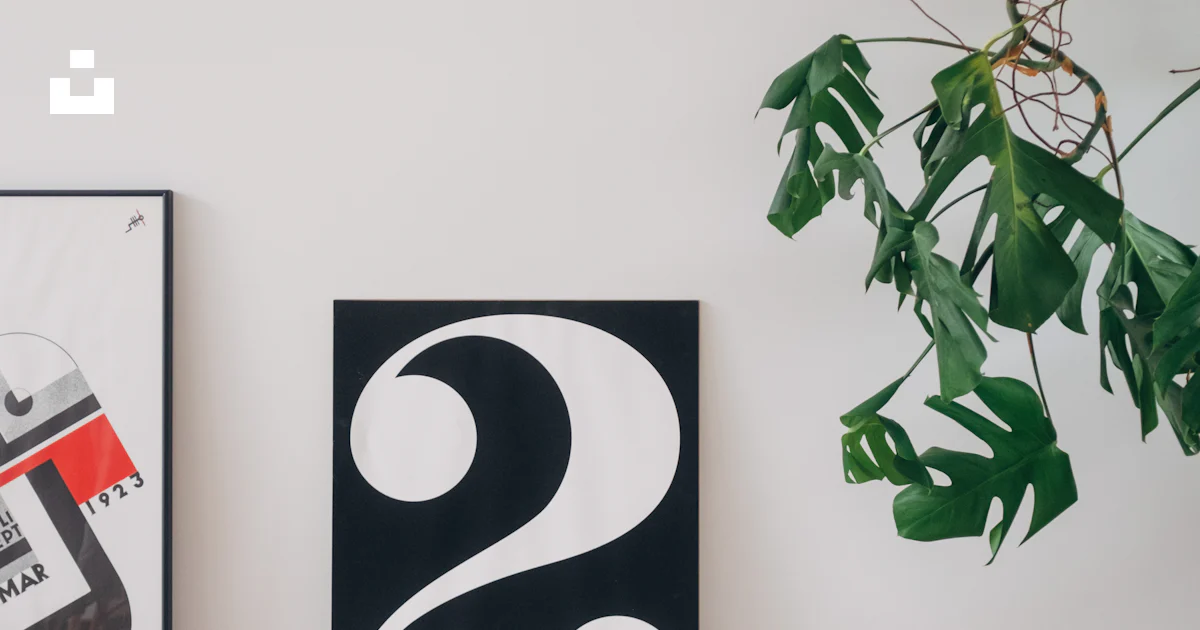 Black and white number 2 wall decor photo – Free Home Image on Unsplash