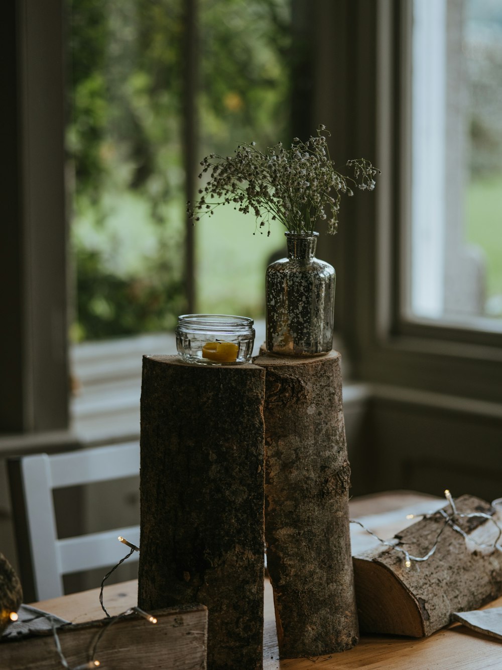 brown and gray glass bottle