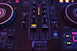 black DJ mixer
