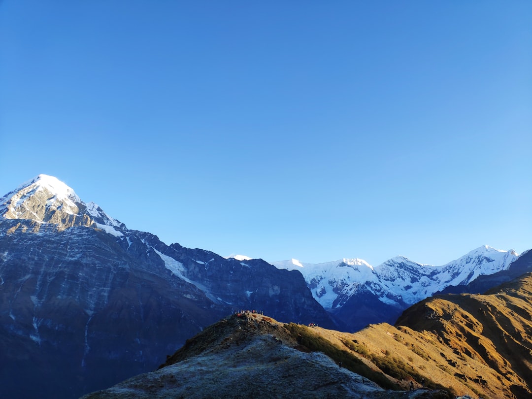 travelers stories about Mountain range in Mardi Himal Base Camp, Nepal