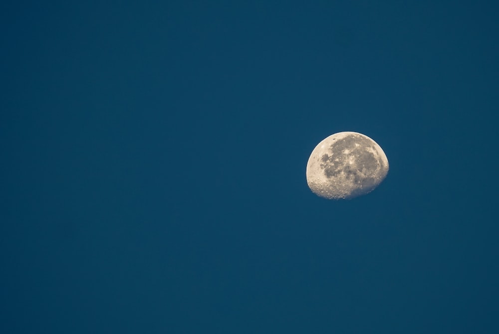 photographie de la lune