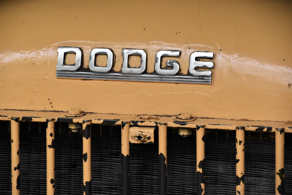 grey Dodge emblem
