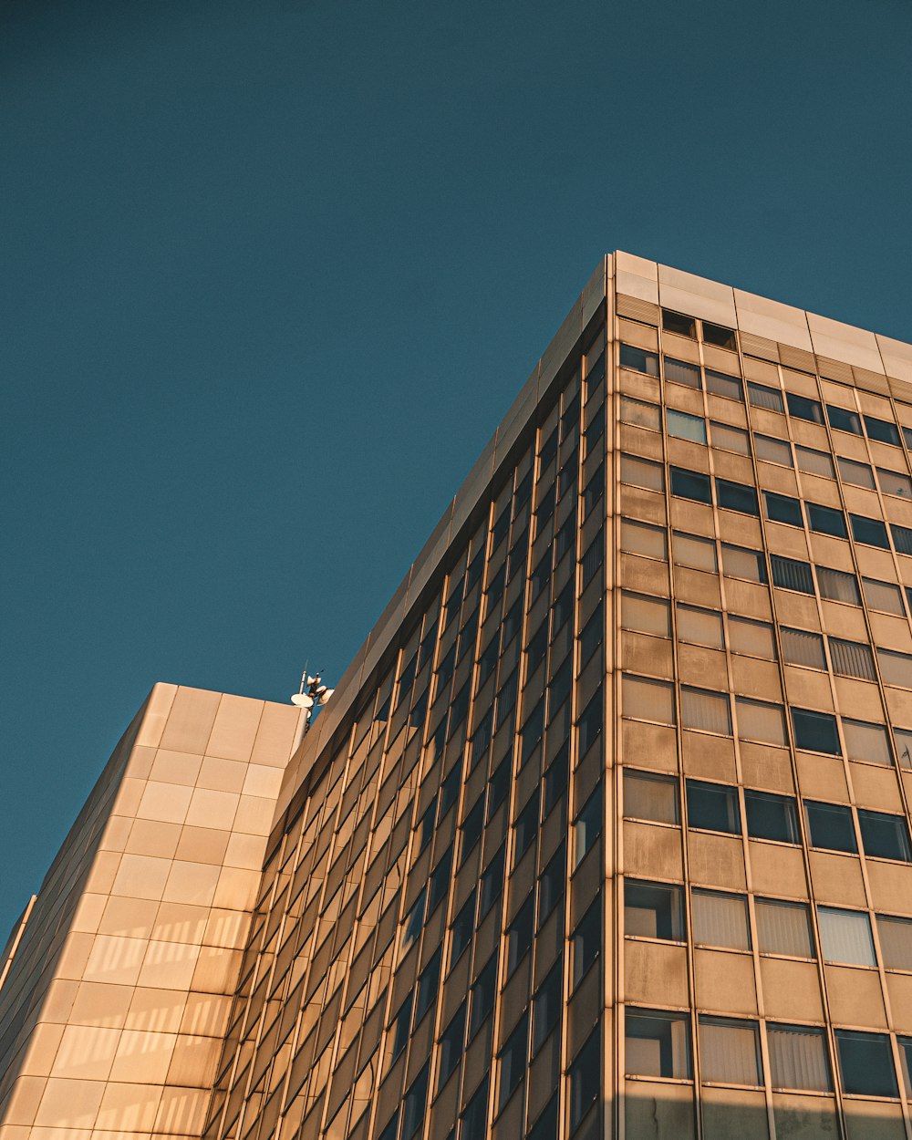 brown and white concrete building