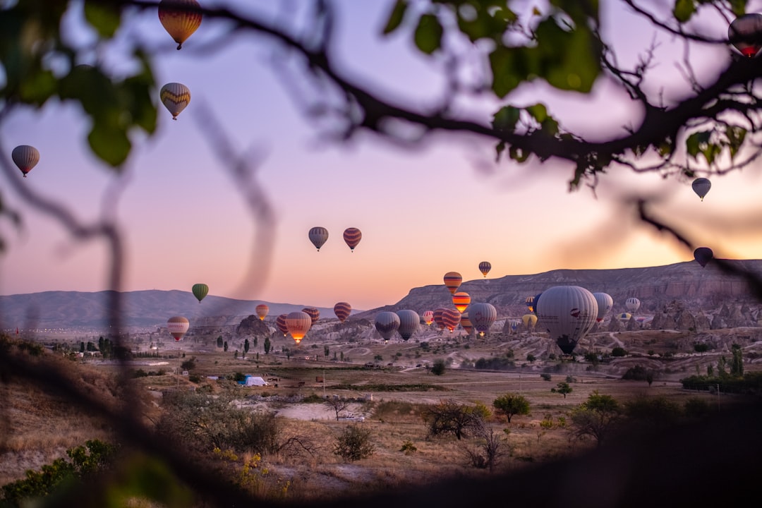 assorted-color of hot air balloons in kapadokya