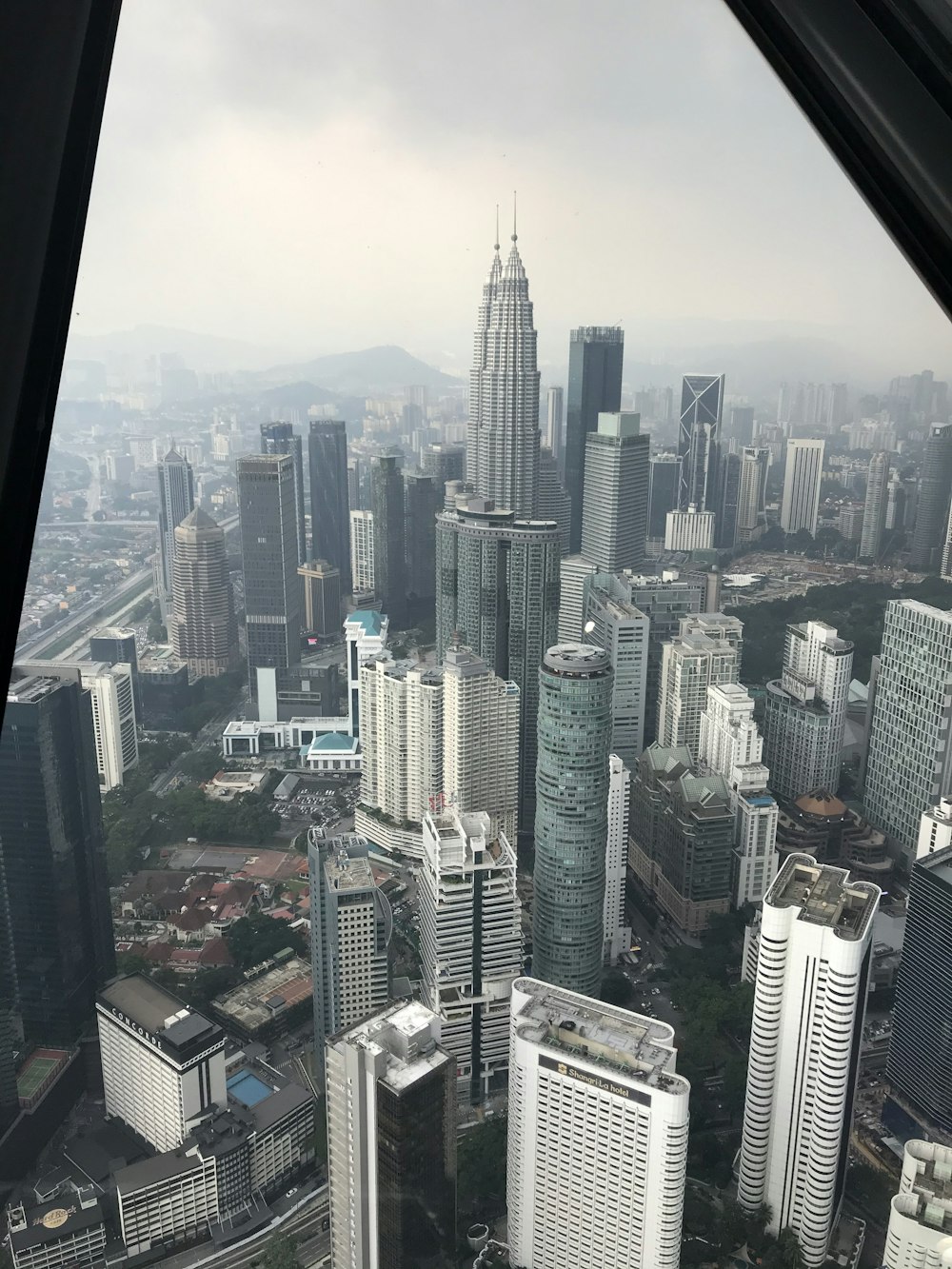 Vista aérea de la ciudad